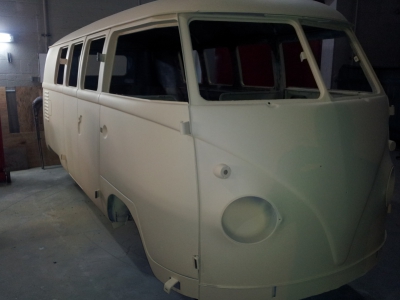 1959 VW T1 Split Bus Mango
